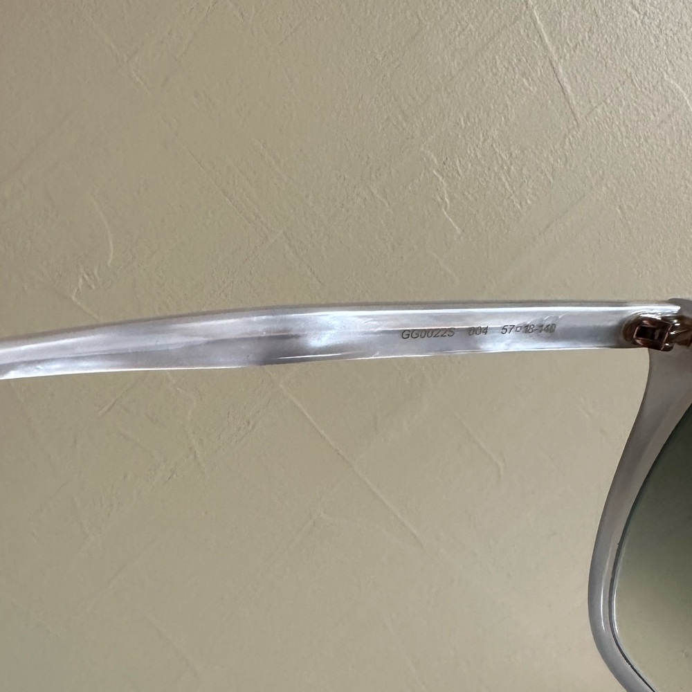 Gucci White Marble Sunglasses - Picture 10 of 14